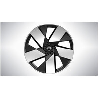 Alloy 20" XC40 5-double-spoke Black Diamond Cut Alloy Wheel