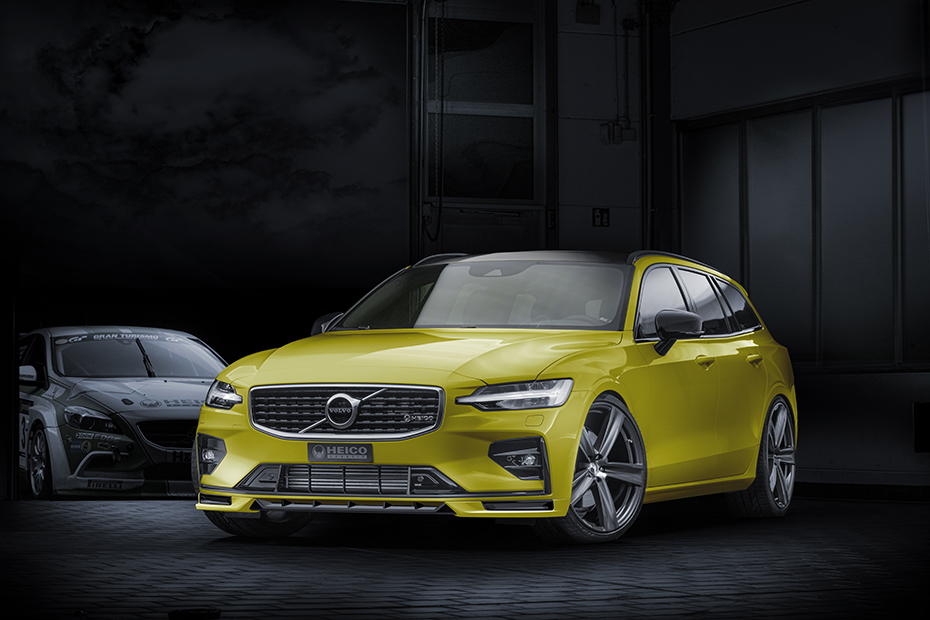 Volvo v60 sales polestar front splitter