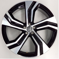USED/Refurbished 22" VOLVO XC90 5-Double Spoke Black Diamond Cut