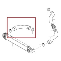 CHARGE AIR HOSE - XC60 (-17) - RIGHT SIDE