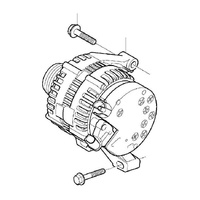 36051418 Genuine OEM Alternator for 2.5L 5 Cyl