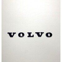 Genuine Volvo Gloss Black Lettering