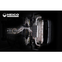 HEICO SPORTIV Active Sport exhaust system with flap control S60/V60, TYPE 224/225, T6/T8 EAWD TWIN ENGINE (ECBF/B4/BT B4204T46/34/28) AND POLESTAR 