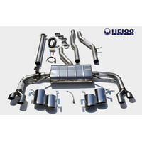HEICO SPORTIV Quad tailpipe sport exhaust system with flap control S90/V90 (234/235) T8 (B4204T34/35)