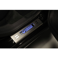 Stainless Steel Entrance Trim Illuminated S60/V60 (134/155) 2 pieces, Rear