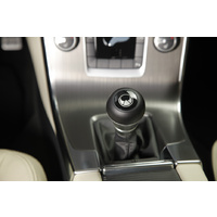 HEICO SPORTIV Gear shift knob, aluminium/black leather, Manual Transmission ONLY