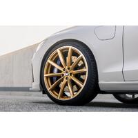 ALLOY WHEEL VOLUTION® X. Diamond-Cut, Gold bronze, matt