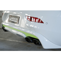 HEICO SPORTIV Rear bumper cover insert with integrated diffuser V40, TYPE 525