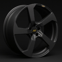 JVD 5 Spoke Matte Black Wheel 21x9 ET38 5x108