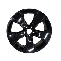 18" Genuine Volvo XC40 Momentum Powder-Coated Black Alloy Rim 17.5x18" - OFFSET 50.5