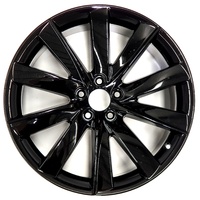 19" Genuine Volvo XC90 Custom 19" 10-Spoke Turbine Black Sapphire Alloy Rim