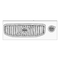 XC60 INSCRIPTION UPPER GRILLE (BRAND NEW)