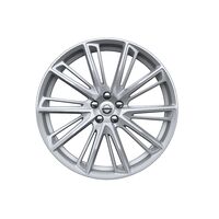 21" Genuine Volvo 10 Open Spoke Turbine 8.5 x 21" -  OFFSET 44.5 Tinted Silver Alloy Rim