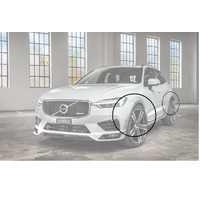 XC60 (256) Fender flare Kit (non painted)