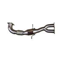 Stainless Downpipe incl. Race Catalyst 6-cyl S60 II / V60 / XC60 T6 - 200 Cells