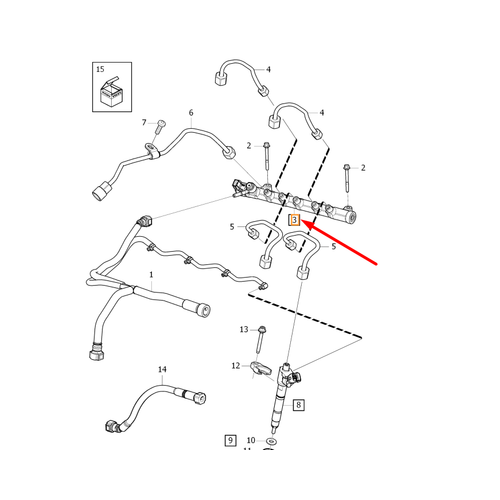 distribution Pipe Diesel