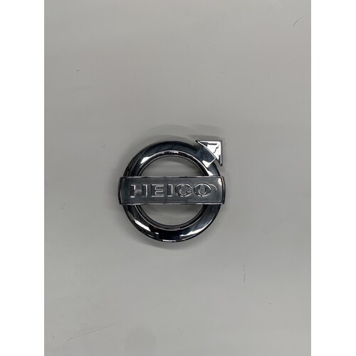 Genuine Volvo Heico Sportiv Grill Logo Badge Silver