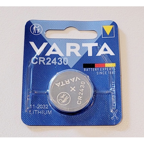 Varta CR2430 LITHUIM Cell Button Battery (1 Piece) for Remote Car Key