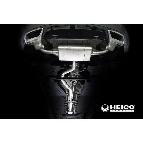 HEICO SPORTIV Sport exhaust system with electric flap control XC40, TYPE 536, T4/T5 (ECAC/13/B4204T47/T14), AWD
