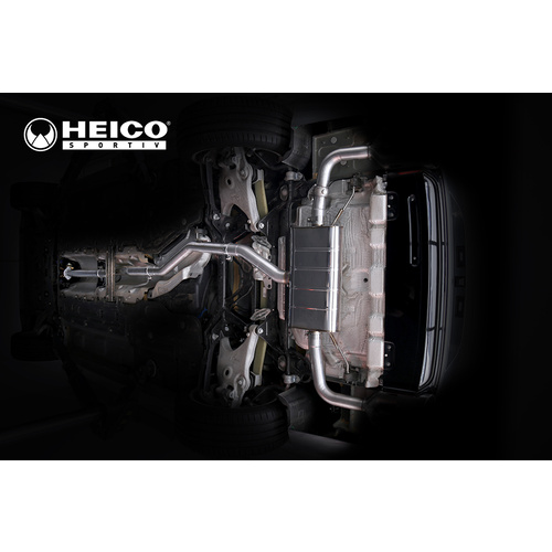 HEICO SPORTIV Sport exhaust system with electronic flap control S90/V90, TYPE 234/235, T4/T5/T6 (ECAK/25/A3/B4204T31/T26/T29)