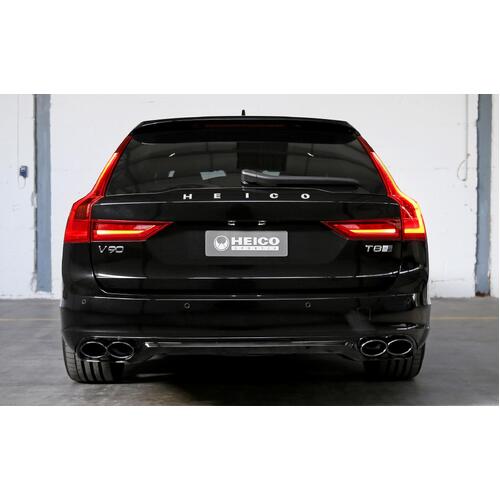 HEICO SPORTIV Quad tailpipe sport exhaust system with flap control S90/V90 (234/235) B5/B6 (B420T2/B420T)