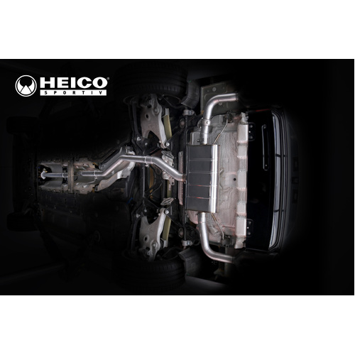 Heico Sportiv - XC90 T8 - Sport exhaust system with flap