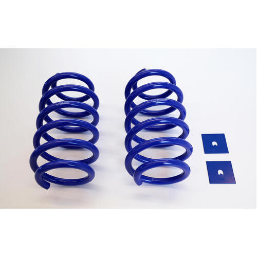 HEICO SPORTIV Sport springs-kit S90/V90 (234/235) (axle load front up to 1180 kg, rear up to 1380 kg) for air suspension on the rear axle
