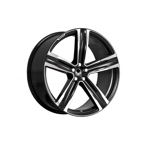 HEICO SPORTIV VOLUTION® V., 9.5 x 22", -  XC90 Diamond-Cut, Black Alloy Rim - 22" OFFSET 32 For XC90 (2nd-Gen)