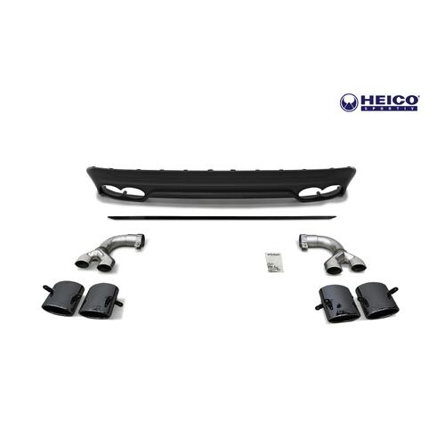 XC60 T6/T8/Polestar Engineered 2024-2025 rear skirt incl tailpipe quads