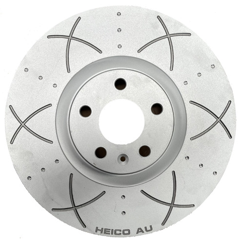 HEICO AU SLOTTED BRAKE ROTORS PAIR (2pcs)