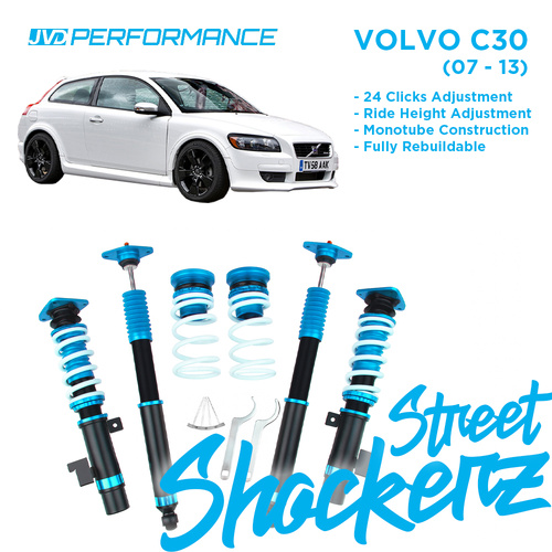 JVD PERFORMANCE Volvo C30 (2007–2013) – Shockerz Street Coilover Kit