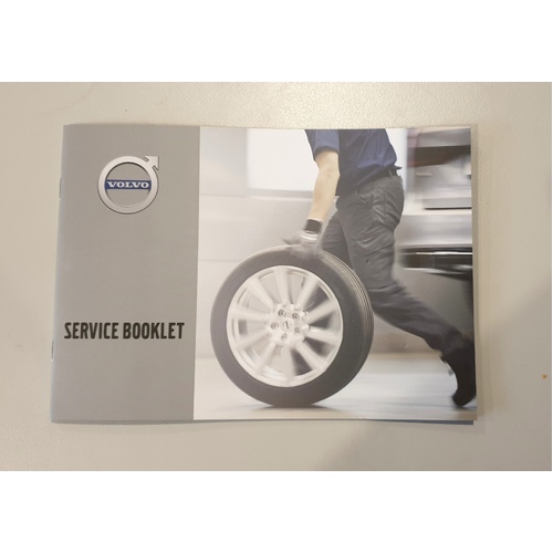 Volvo Blank Service Booklet - Brand New