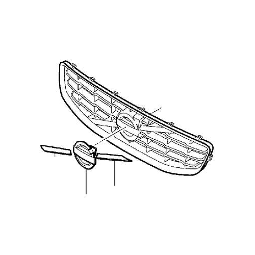 XC40 FRONT GRILLE - R-DESIGN