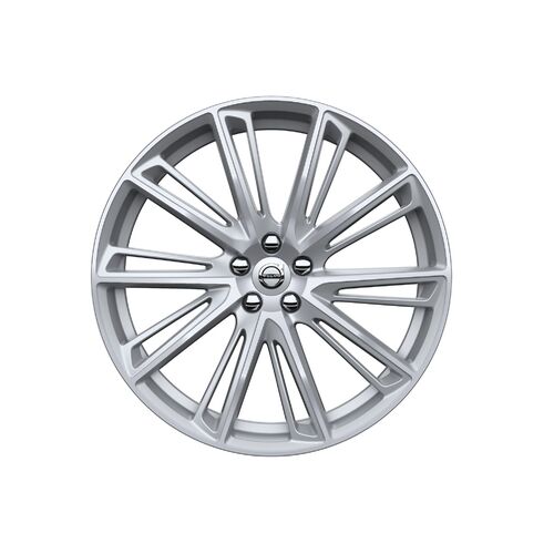 21" Genuine Volvo 10 Open Spoke Turbine 8.5 x 21" -  OFFSET 44.5 Tinted Silver Alloy Rim